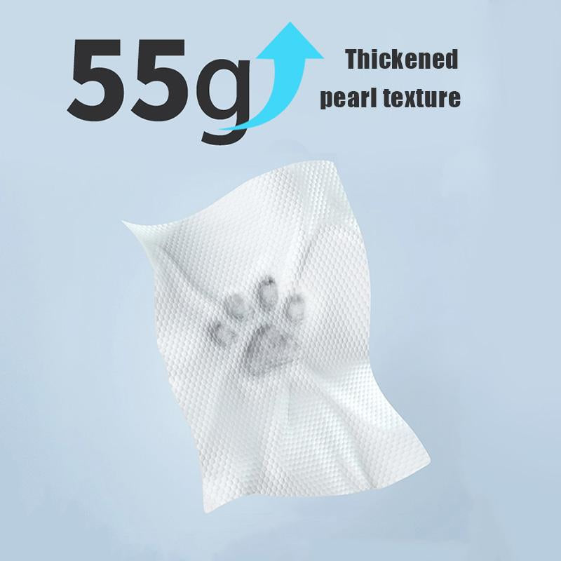 Aimi Pet Wipes for Dogs & Cats Daily Cleaning, Hypoallergenic Pet Wipes, No-Rinse Grooming Pet Wipes, Unscented, 100 PCS