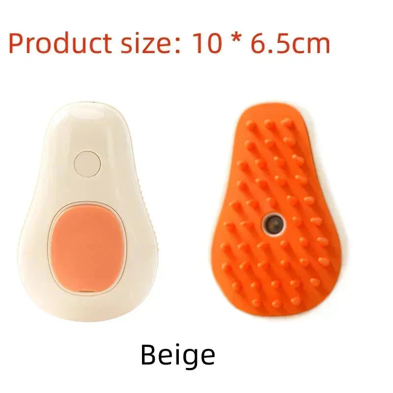 Pet grooming brush for cats and small dogs