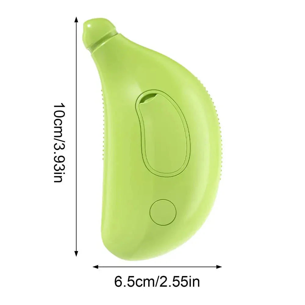 Pet grooming brush for cats and small dogs