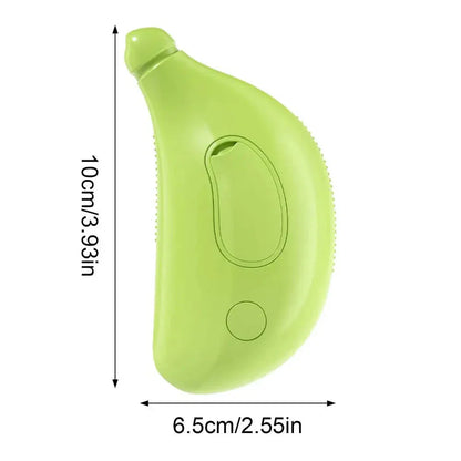 Pet grooming brush for cats and small dogs