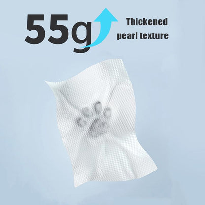 Aimi Pet Wipes for Dogs & Cats Daily Cleaning, Hypoallergenic Pet Wipes, No-Rinse Grooming Pet Wipes, Unscented, 100 PCS