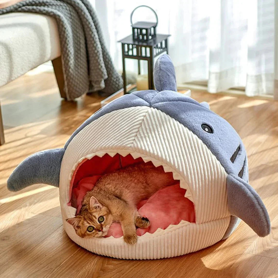 Luxury pet bed with non-slip bottom
