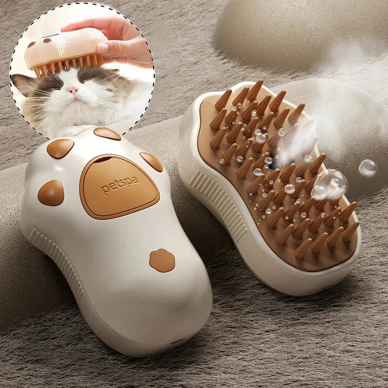 USB rechargeable pet grooming comb for cats