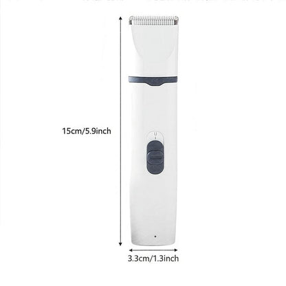 4In1 Pet Hair Trimming Set, Suitable for Cats and Dogs, Low Noise Rechargeable,4Replaceable Heads,Pet Grooming Set,Pet Scissors,For All Sizes Animals