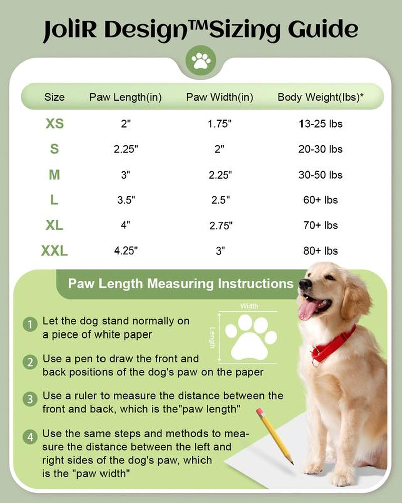 Dog Shoes for Hot Pavement - Dog Shoe for Small & Medium & Large Dogs, Dog Boots Paw Protectors, Easy on & Off, Non-Slip, Waterproof, Easy-Clean Dog Booties for Beach and Snow