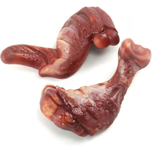 Dog Chew Toys for Aggressive Chewers:2 Pack Indestructible Dog Toy for Large Breed- Tough Nylon Teething Bone Toy to Keep Them Busy
