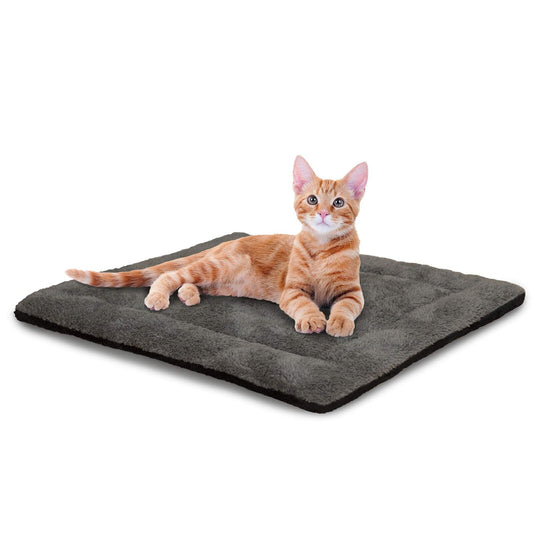 Self-Warming Cat Bed Pad Self-Heating Thermal and Dog Mat Warmer for Feral