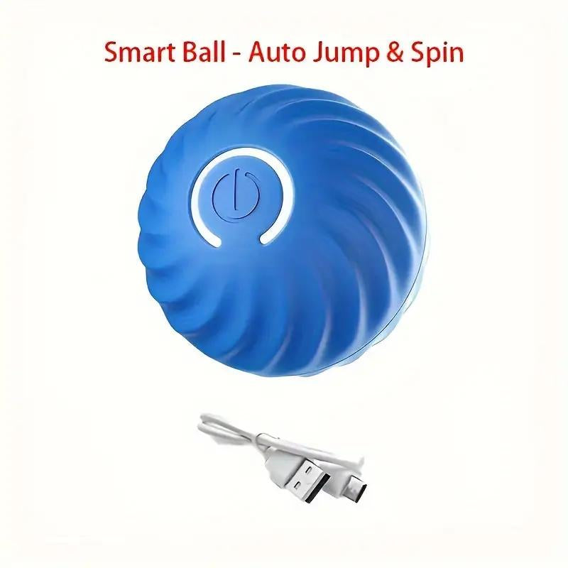 2025 New Shaky Ball Toy for Dogs, Vibrating Dog Ball,Shaking Dog Ball, Interactive Dog Ball,Usb Rechargeable Automatic Moving Dog Toy Ball,For Small Medium Dogs Cat Kitten