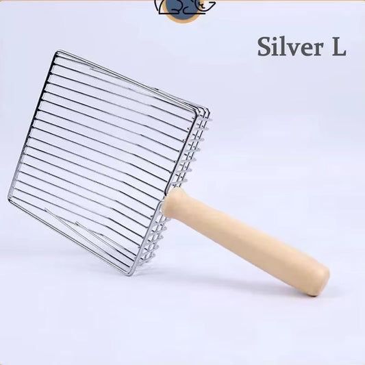 Cat Litter Shovel Wood Handle Cat Litter Shovel Toilet Cleaning Shovel Tools Pet Cleaning Accessories Supplies Cats Pet Products