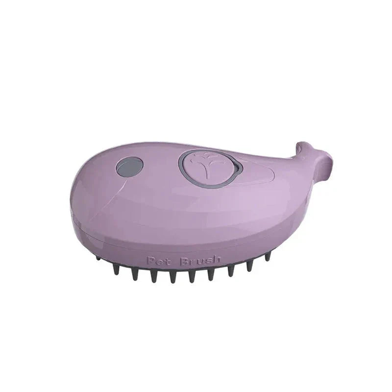Pet grooming brush for cats and small dogs