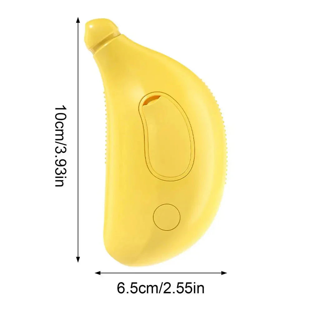 Pet grooming brush for cats and small dogs